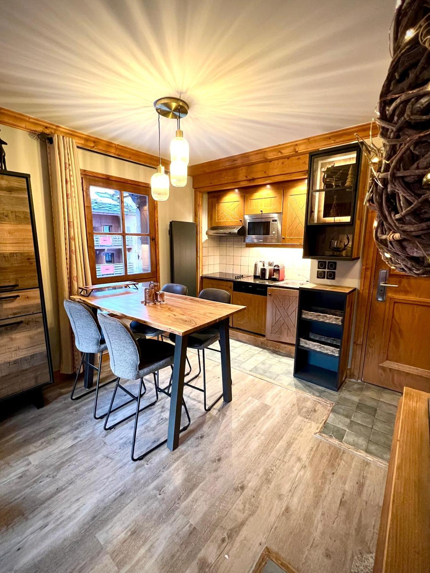 Arc 1950 - Chalet Des Lys - Appt Luxe 4 Pers Les Arcs  外观 照片