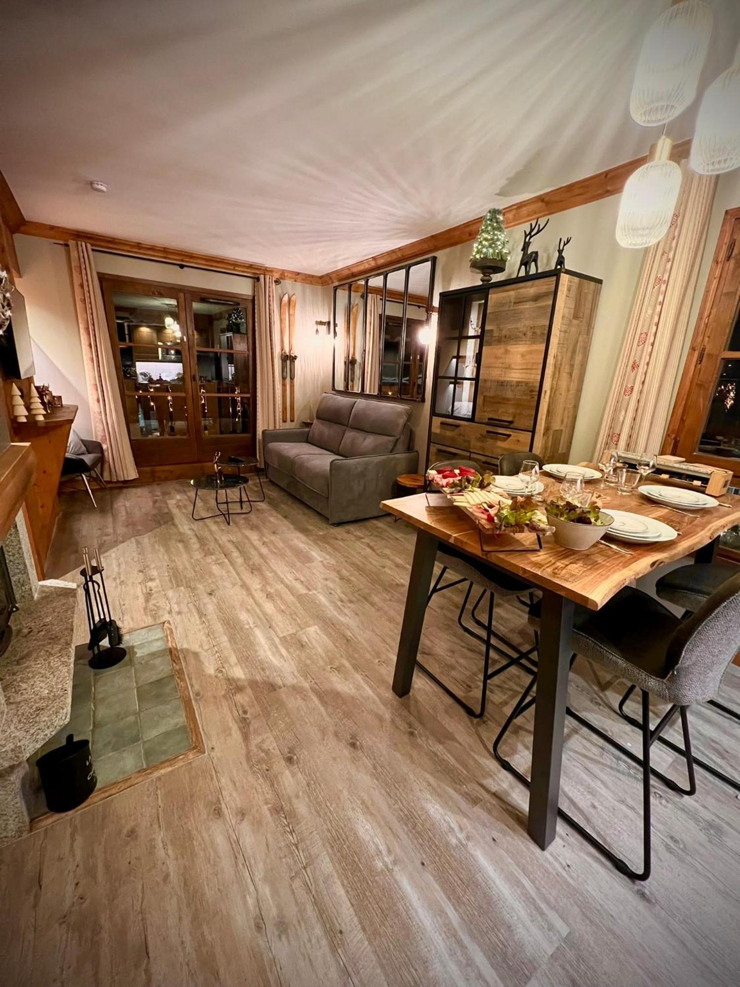 Arc 1950 - Chalet Des Lys - Appt Luxe 4 Pers Les Arcs  外观 照片